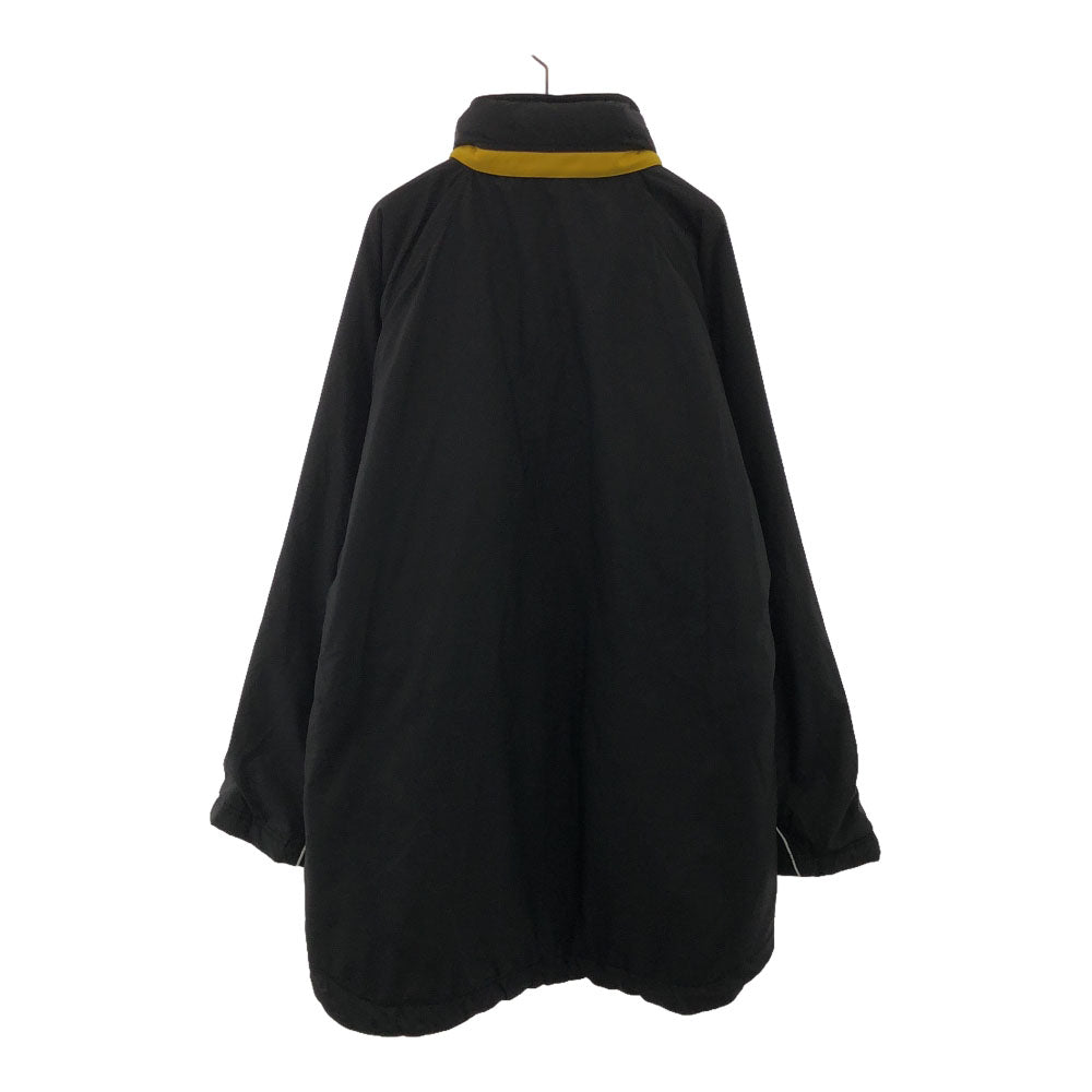 PUMA プーマ 90s オールド ヒットユニオン ロゴ刺繍 フード付き 中綿コート L ブラック系 メンズ