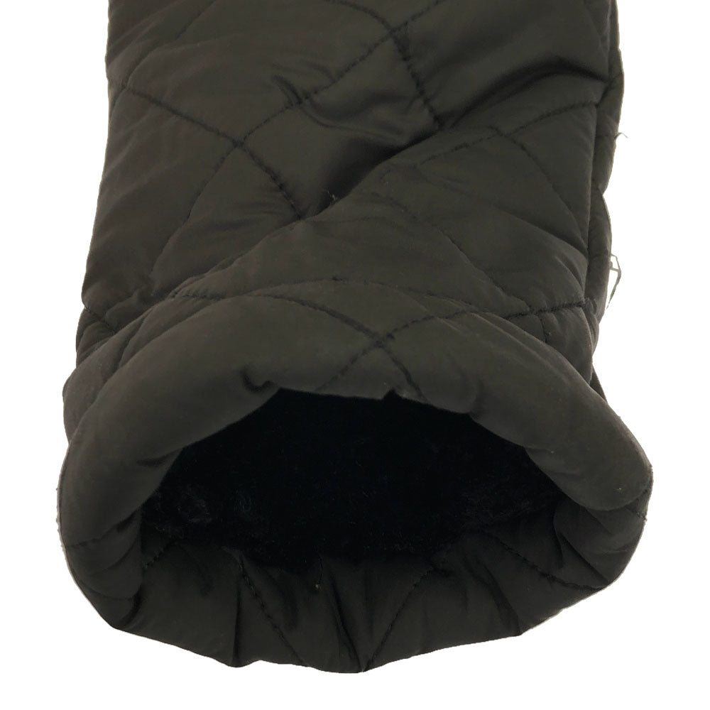 MACKINTOSH SCOTLAND マッキントッシュスコットランド 英国製 キルティングジャケット 38 ブラック 裏ボア レディース