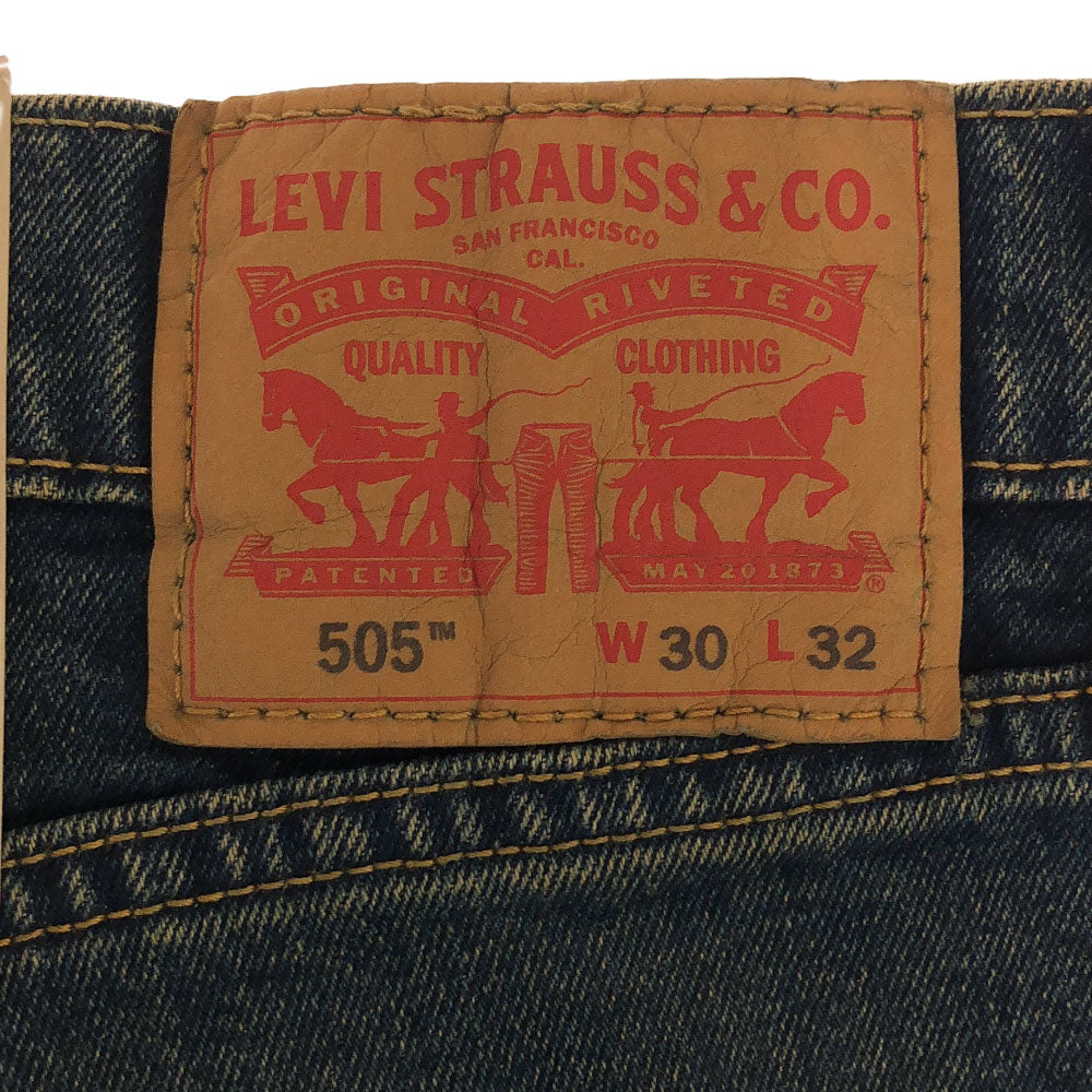 未使用 リーバイス 505 レギュラーフィット ストレートデニムパンツ w30 Levi's タグ付き メンズ