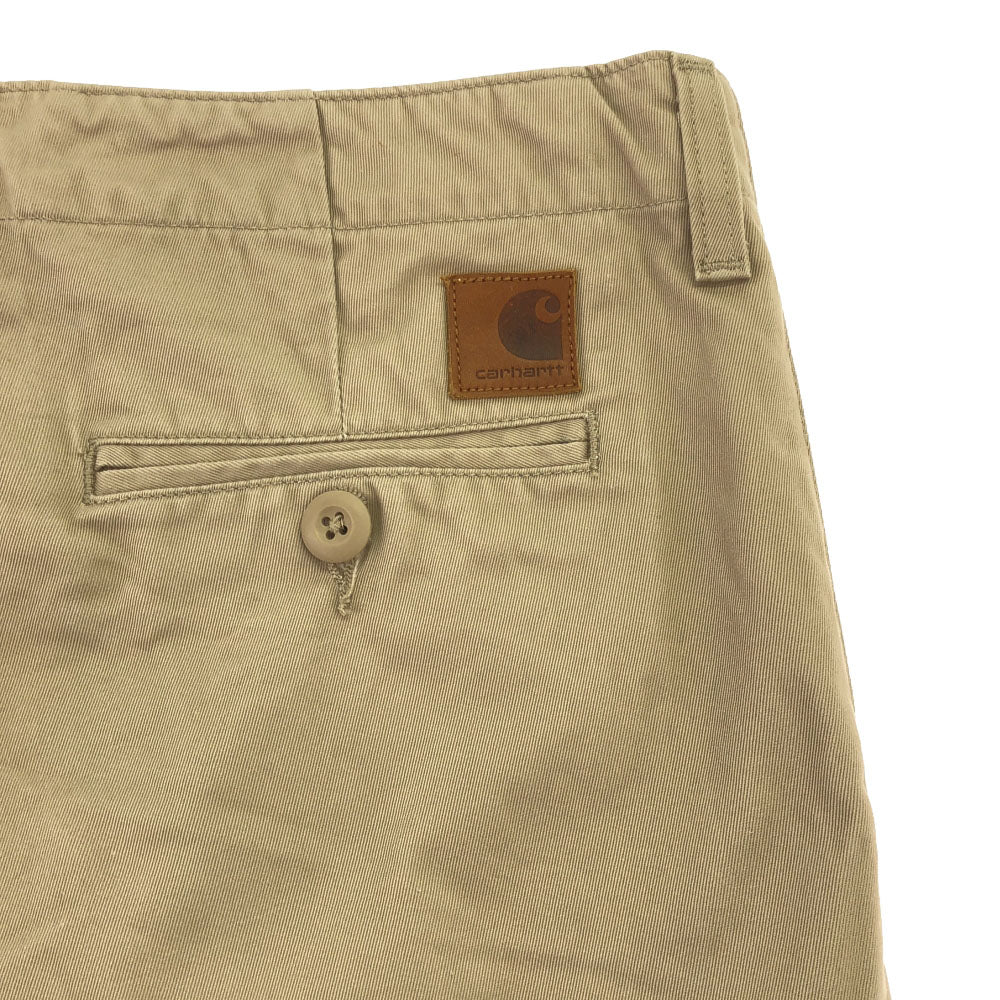 カーハート 異素材切替 スリムパンツ w30 ベージュ Carhartt メンズ