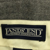 ランズエンド ウール スラックスパンツ 91 グレー LANDS' END ビッグサイズ メンズ