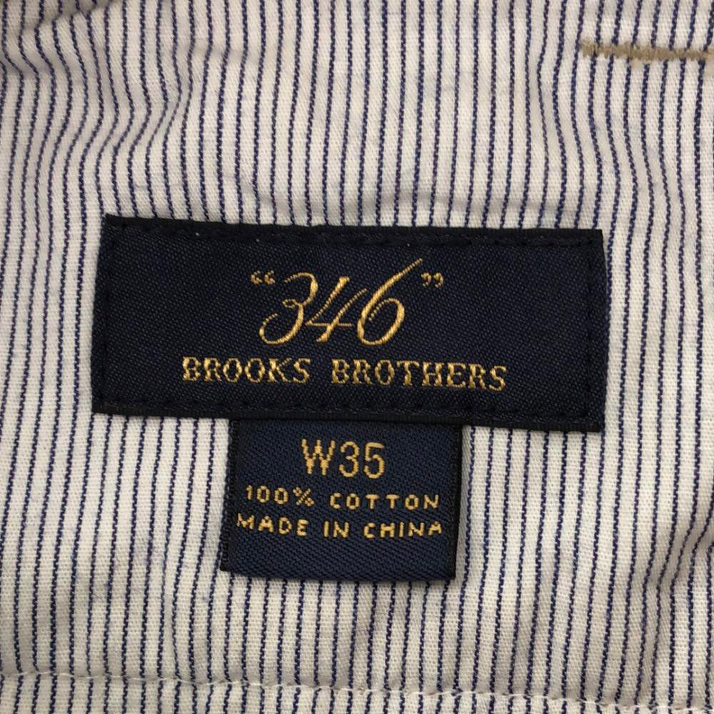 ブルックスブラザーズ コットンパンツ W35 ベージュ Brooks Brothers メンズ