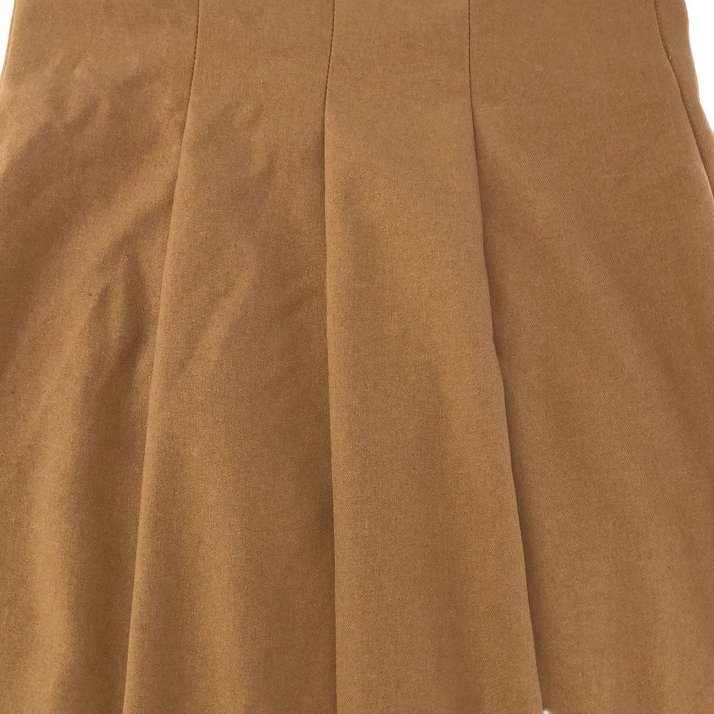 スナイデル マキシ丈 スリット入り マーメイドスカート 0 ブラウン SNIDEL SWFS214223 裏地付き レディース