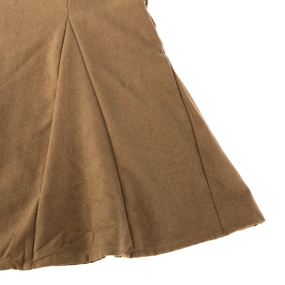 スナイデル マキシ丈 スリット入り マーメイドスカート 0 ブラウン SNIDEL SWFS214223 裏地付き レディース