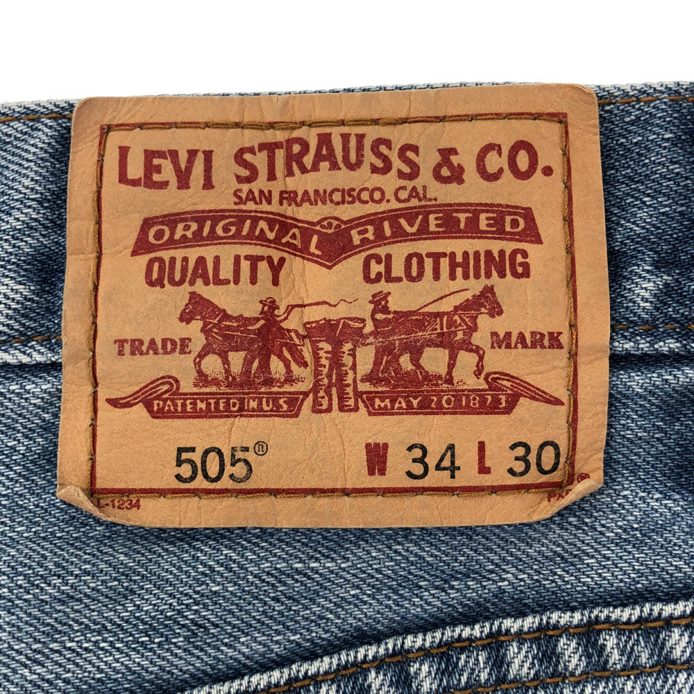 リーバイス 505 ストレートデニムパンツ w34 Levi's ジーンズ メンズ