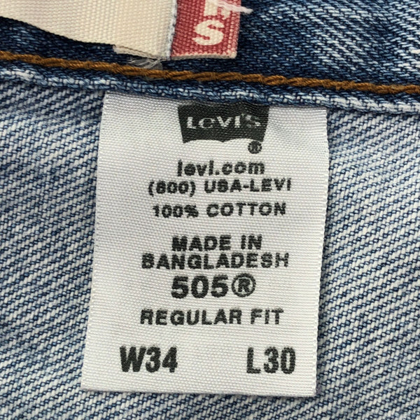 リーバイス 505 ストレートデニムパンツ w34 Levi's ジーンズ メンズ