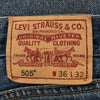 リーバイス 505 ストレートデニムパンツ w36 Levi's ジーンズ メンズ