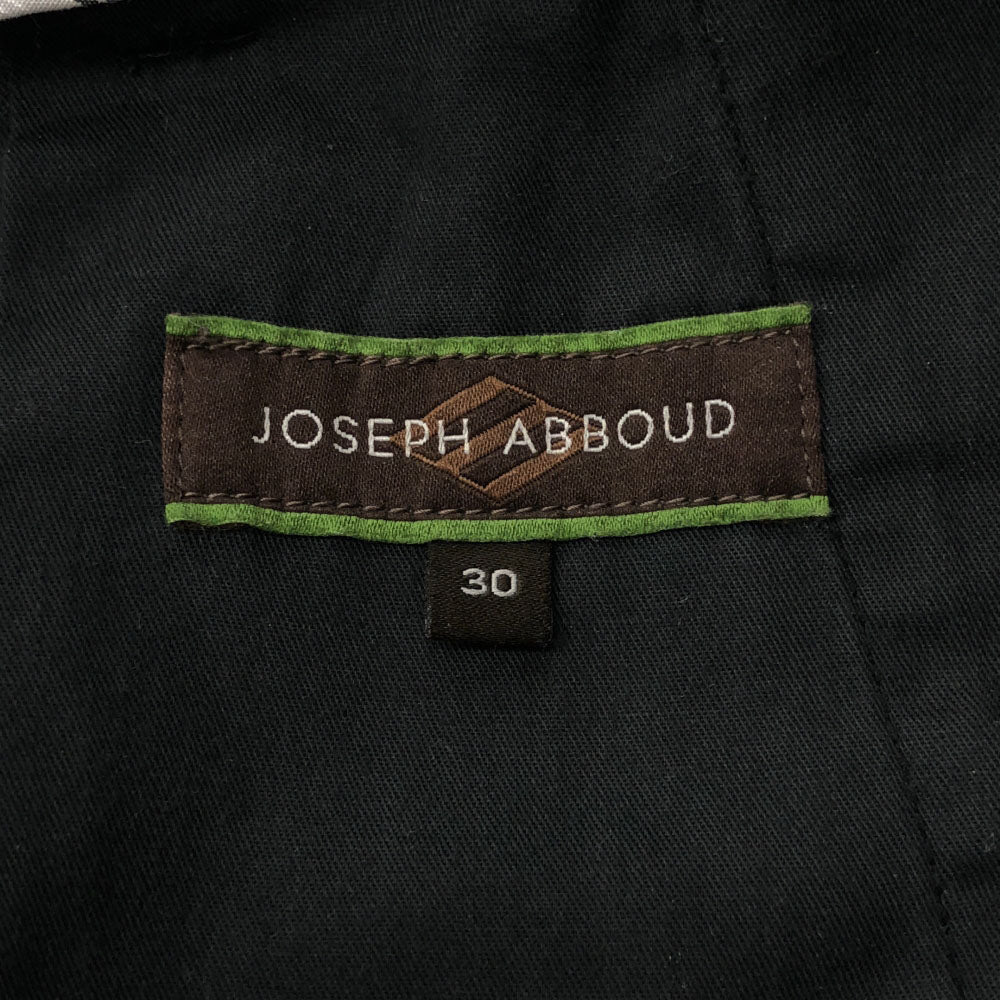 ジョセフアブード ストレートパンツ 30 ブラック JOSEPH ABBOUD メンズ