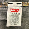 リーバイス 501 ストレートデニムパンツ w34 グレー Levi's ボタンフライ メンズ