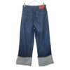 リーバイスレッド HIGH LOOSE ワイドデニムパンツ w27 Levi's RED 裾折り返し レディース