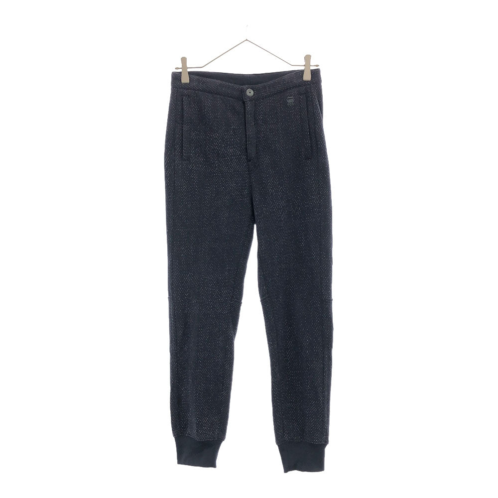 ジースターロウ ピンドット柄 ジョガーパンツ S ネイビー系 G-STAR RAW レディース