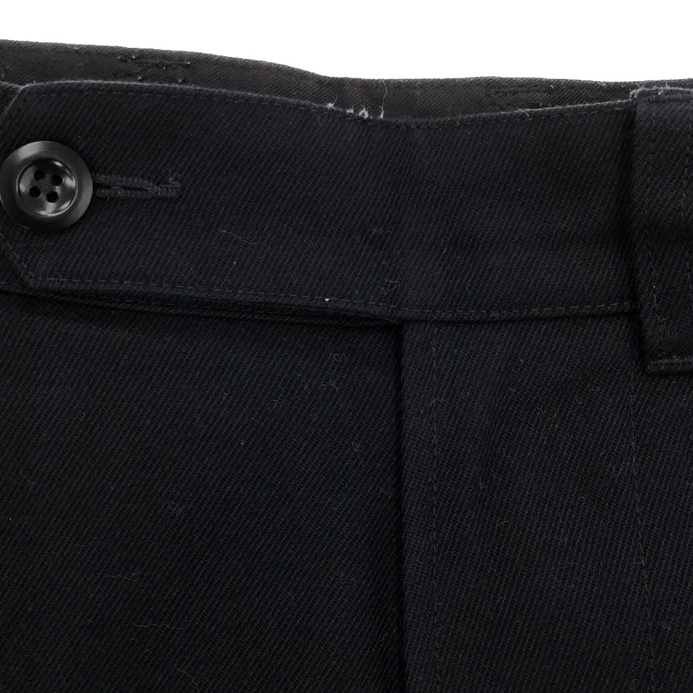 エムエイチエル ウールブレンド ワイドパンツ 1 ネイビー MHL. レディース