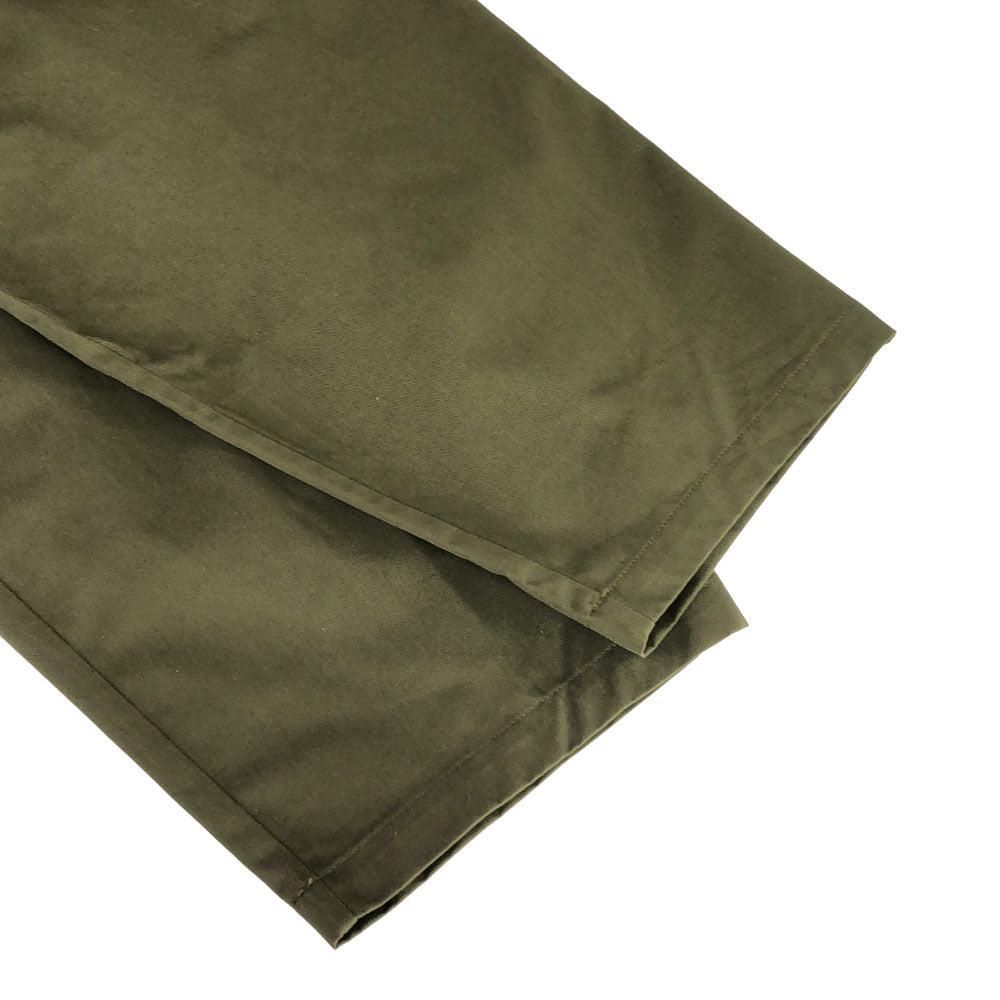 Lin Francais d`antan ランフランセダンタン 日本製 コットン タック パンツ 1 カーキ レディース