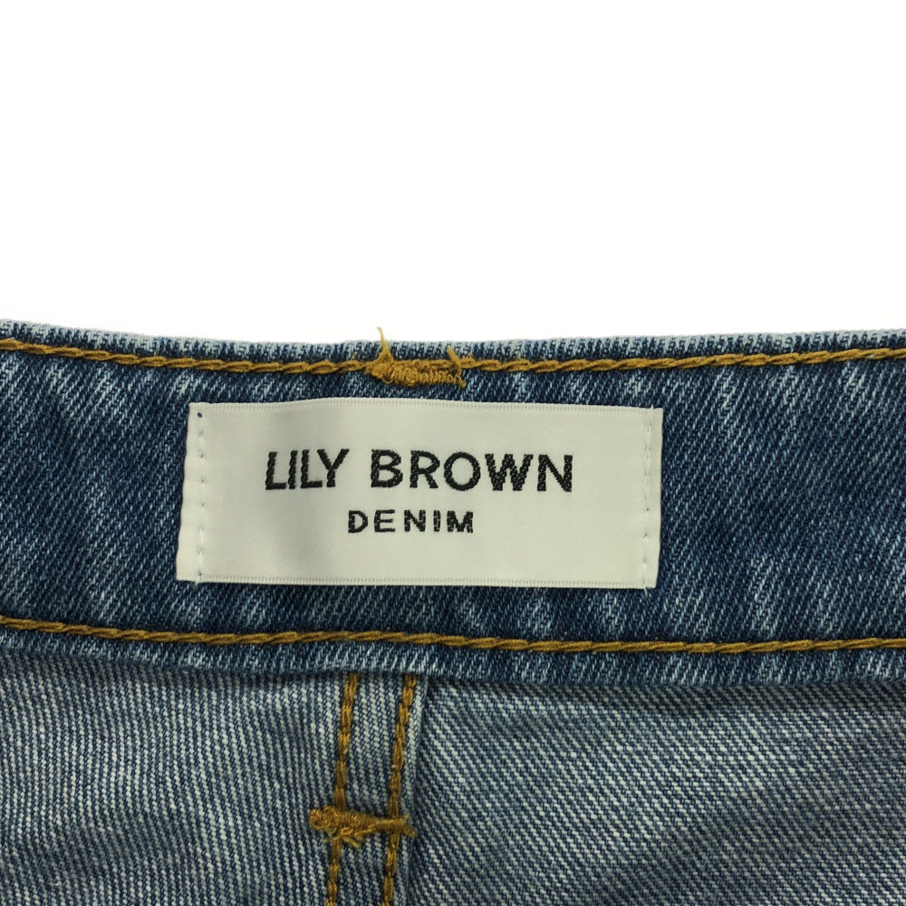リリーブラウン デニムパンツ 1 Lily Brown LWFP224122 レディース