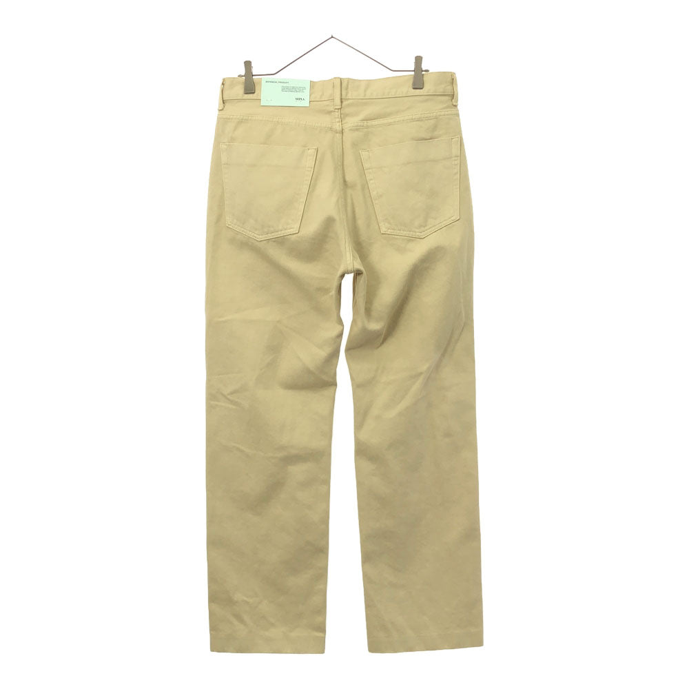 未使用 ネプラ 日本製 コットン ストレートパンツ ｗ30 ベージュ NEPLA. メンズ