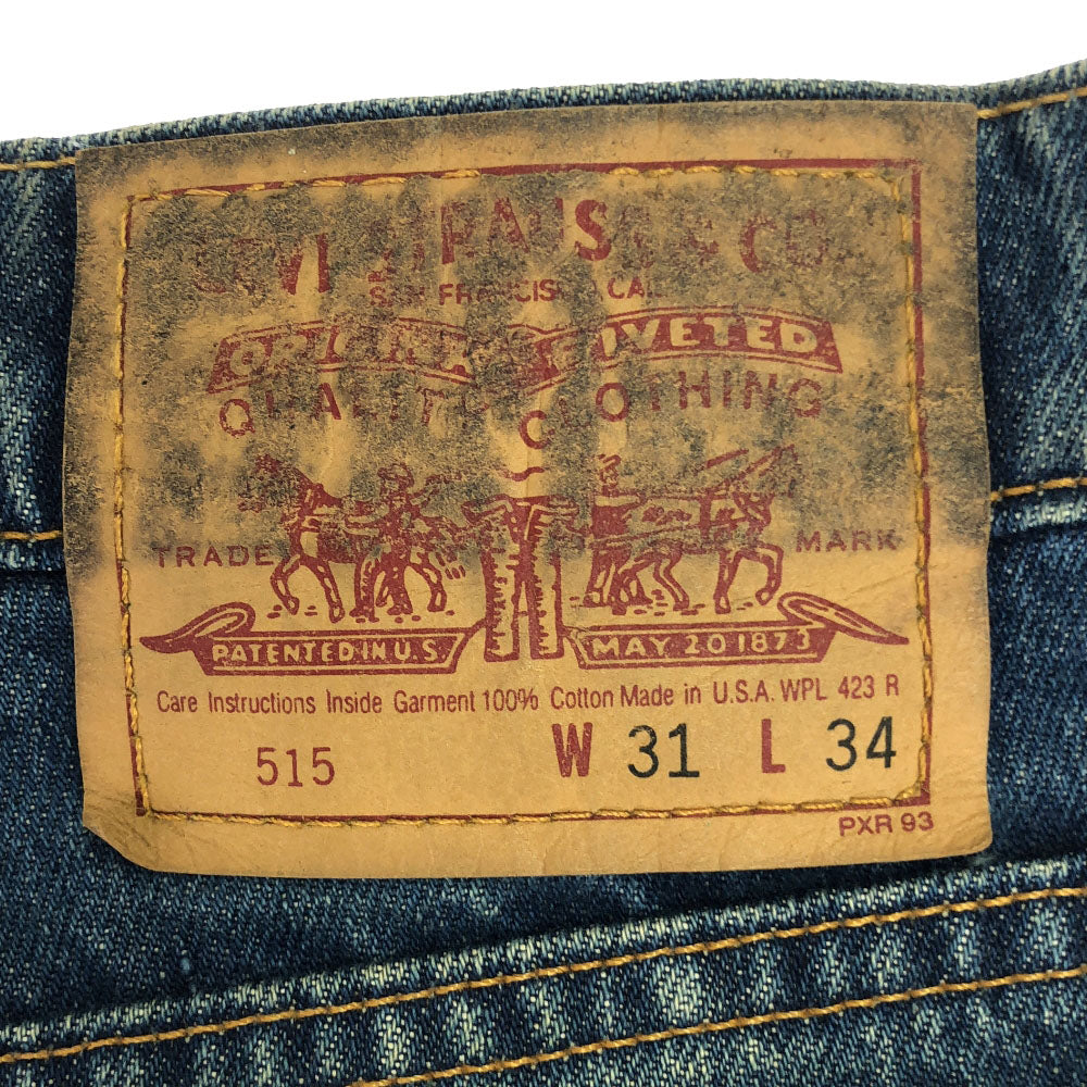 Levi's リーバイス 90s 515 オールド ストレートデニムパンツ w31 メンズ