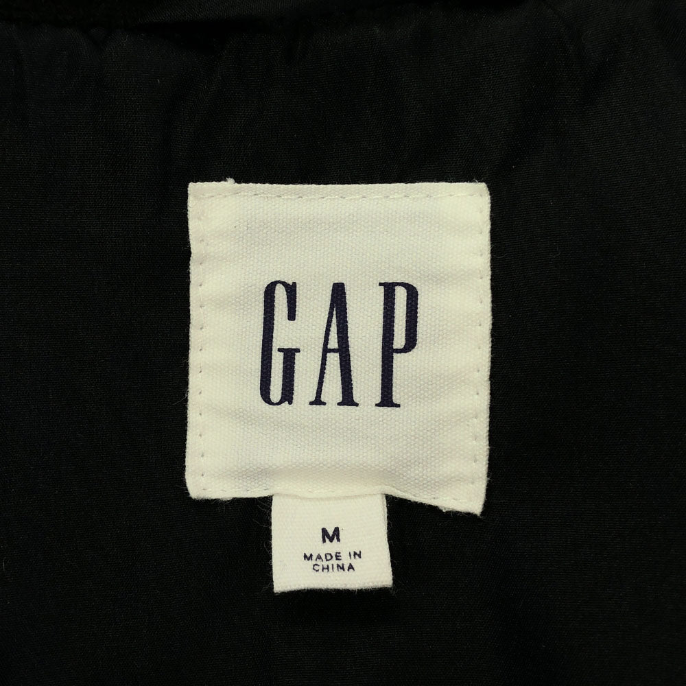 ギャップ ロゴ ボアジャケット M ブラック系 GAP メンズ