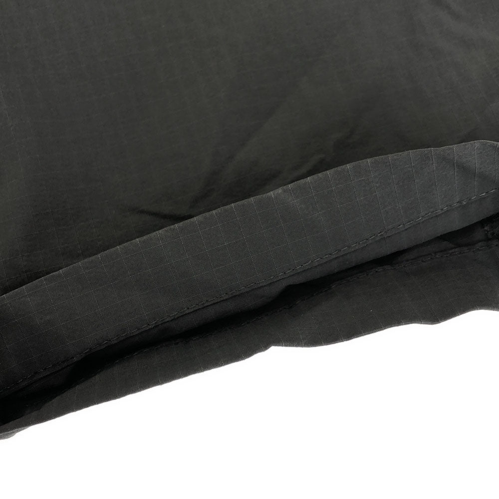 FJALLRAVEN フェールラーベン ロゴ刺繍 ナイロンパンツ M グレー レディース