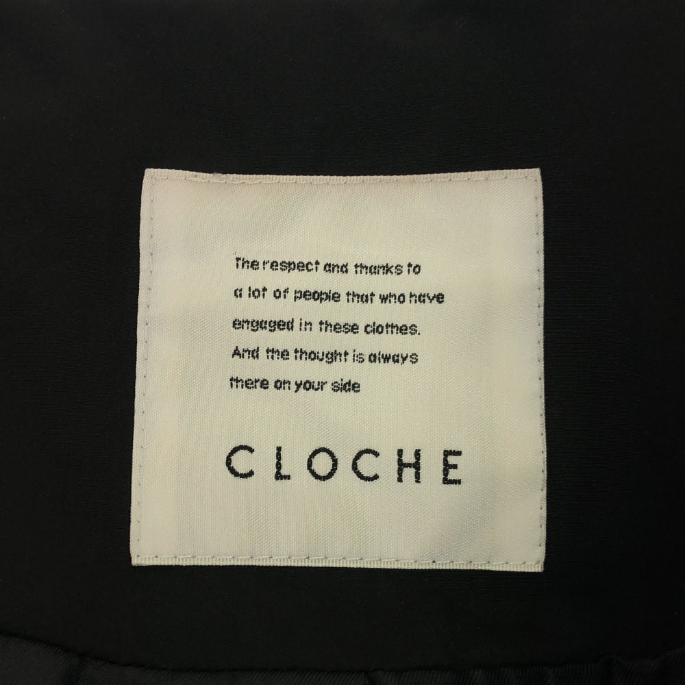 クロシェ ダウンジャケット 2 ブラック CLOCHE レディース