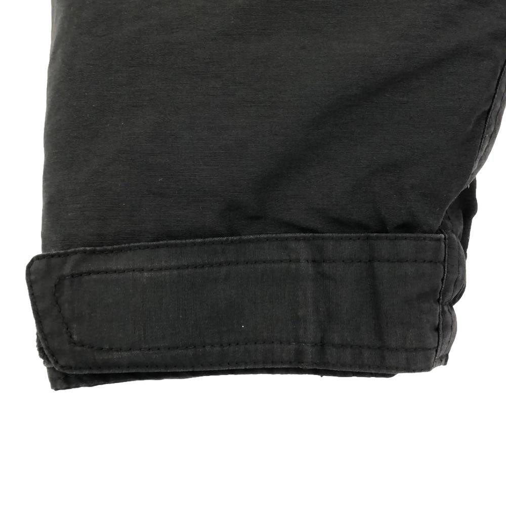 コロンビア ×キネティクス ロゴ刺繍 ダウンジャケット S ブラック Columbia Kinetics アウトドア  PM5875 フェイクファー メンズ