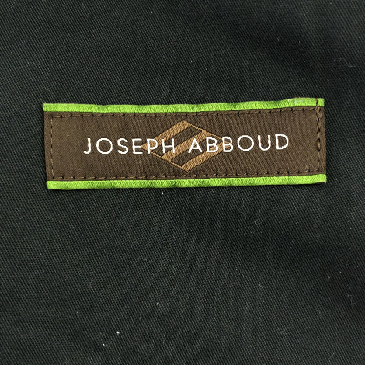 JOSEPH ABBOUD ジョセフ アブード コーデュロイパンツ w100 ブラック ビッグサイズ メンズ