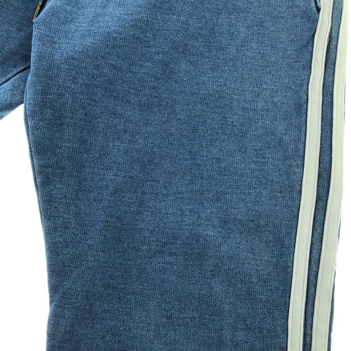 GERRY ジェリー ロゴ刺繍 スウェットパンツ L ブルー系×ホワイト ウエストゴム メンズ