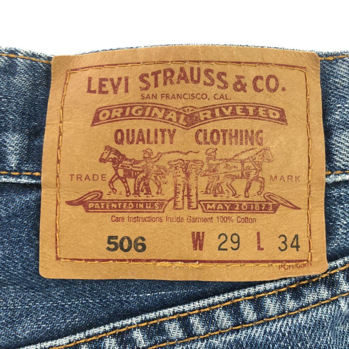 Levi's リーバイス 506 デニムパンツ w29 ジーンズ メンズ