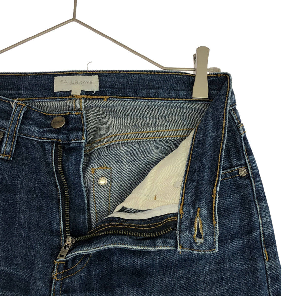 SATURDAYS SURF NYC サタデーズサーフニューヨークシティー クロップド デニムパンツ w28 ジーンズ メンズ