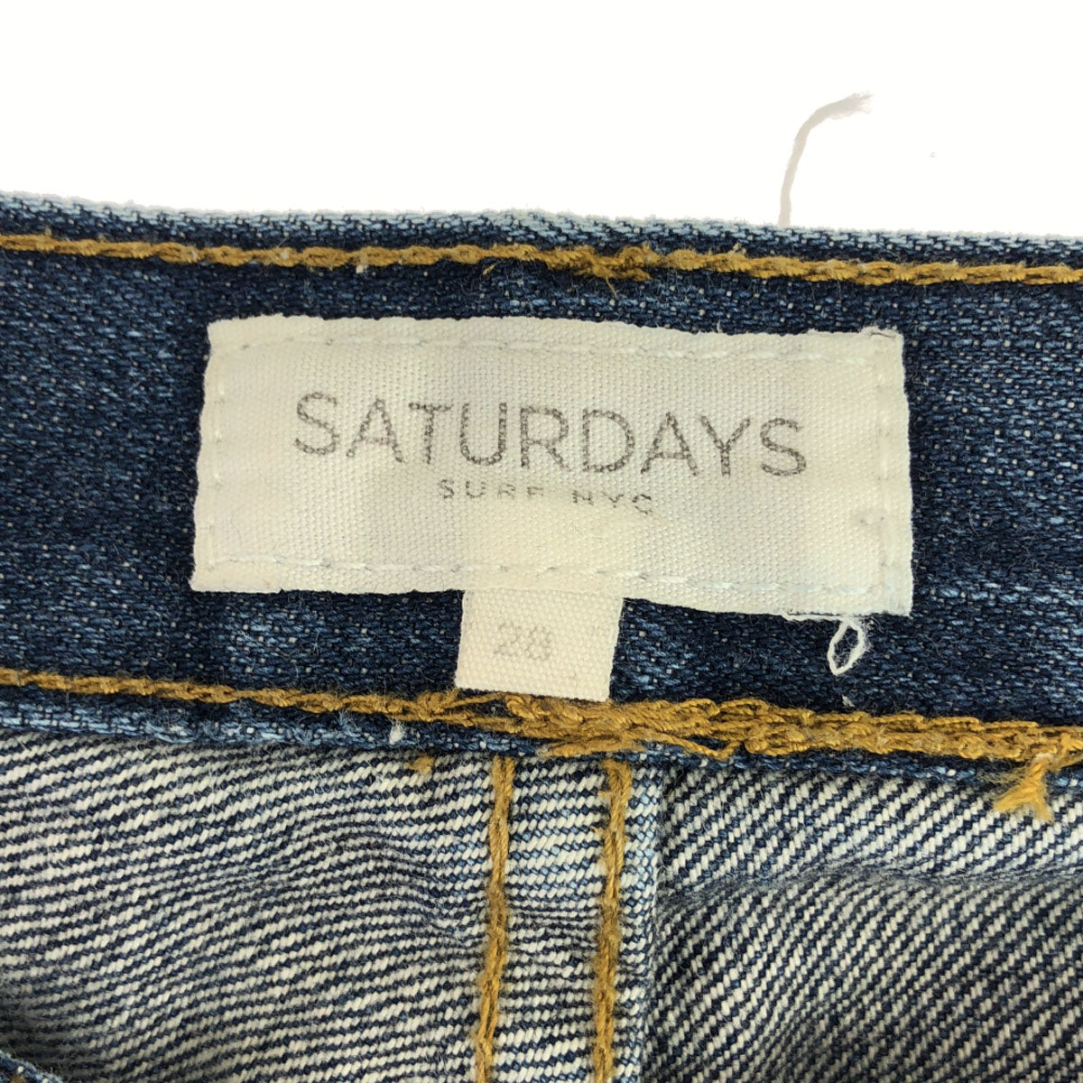 SATURDAYS SURF NYC サタデーズサーフニューヨークシティー クロップド デニムパンツ w28 ジーンズ メンズ