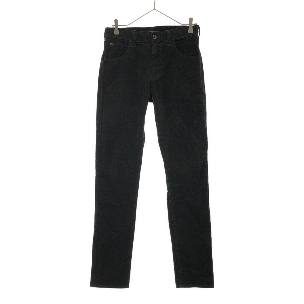 Johnbull ジョンブル 日本製 ロゴスタンプ ストレート コーデュロイパンツ S グレー系 メンズ