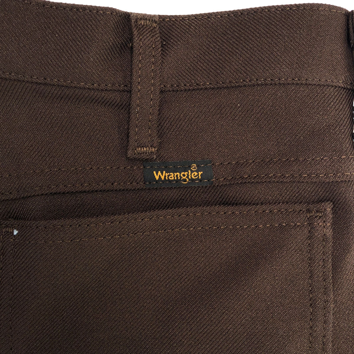 Wrangler ラングラー ランチャーパンツ オールド ストレートパンツ w30 ブラウン センタープレス メンズ