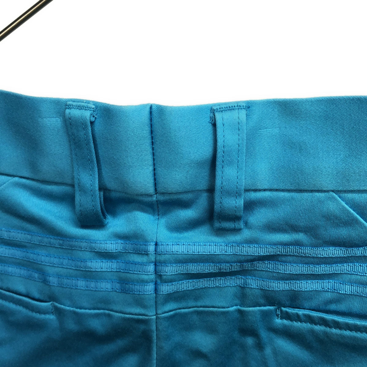 adidas アディダス ロゴ刺繍 ロングパンツ 85 ブルー メンズ