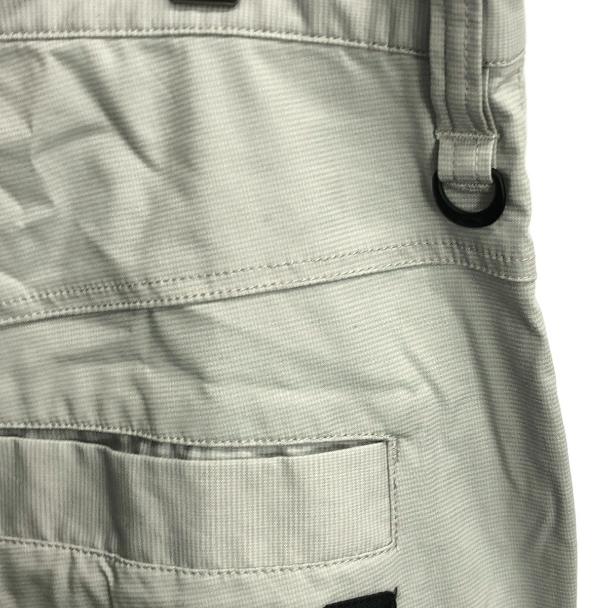 OAKLEY オークリー ロゴ刺繍 ストレートパンツ 38 ライトグレー メンズ