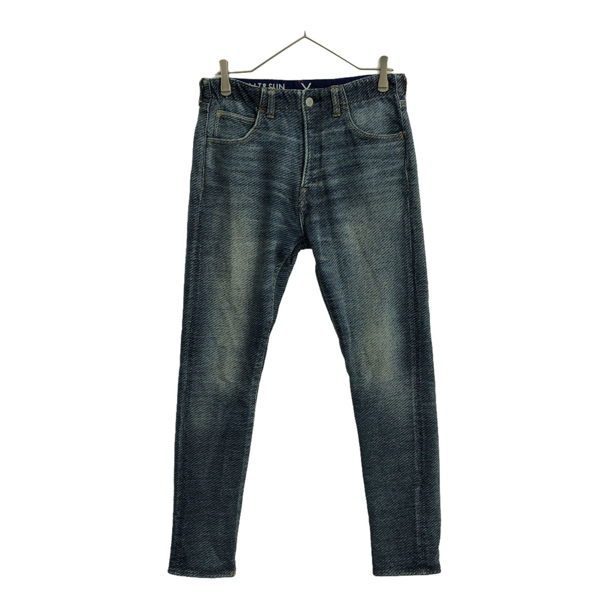 BLUEY SAND&SALT&SUN ブルーイサンドアンドソウトアンドサン 日本製 ロングパンツ 2 ブルー ウエストゴム メンズ