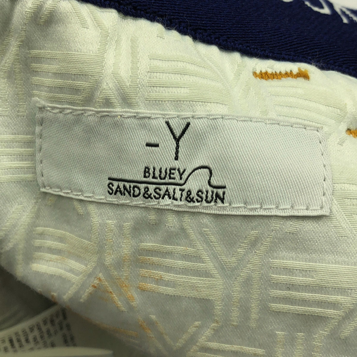 BLUEY SAND&SALT&SUN ブルーイサンドアンドソウトアンドサン 日本製 ロングパンツ 2 ブルー ウエストゴム メンズ