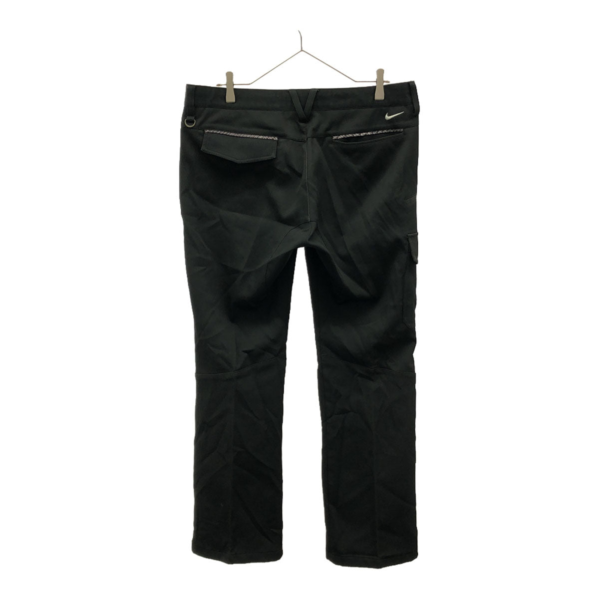 NIKE ナイキ ロゴ刺繍 ゴルフ パンツ 35 ブラック スポーツ トレーニング メンズ