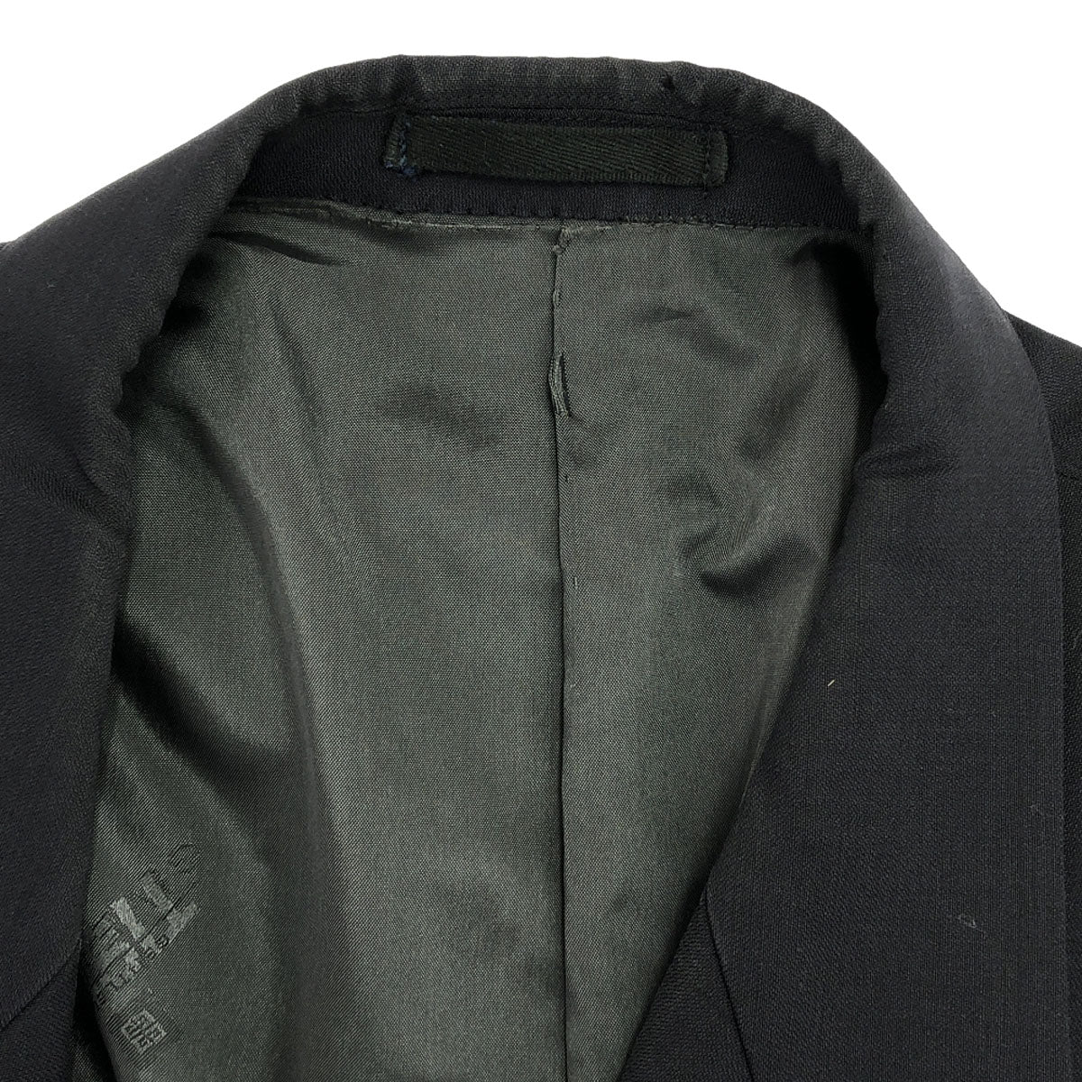 Givenchy ジバンシー 90s オールド テーラードジャケット ネイビー系 サイドベンツ メンズ