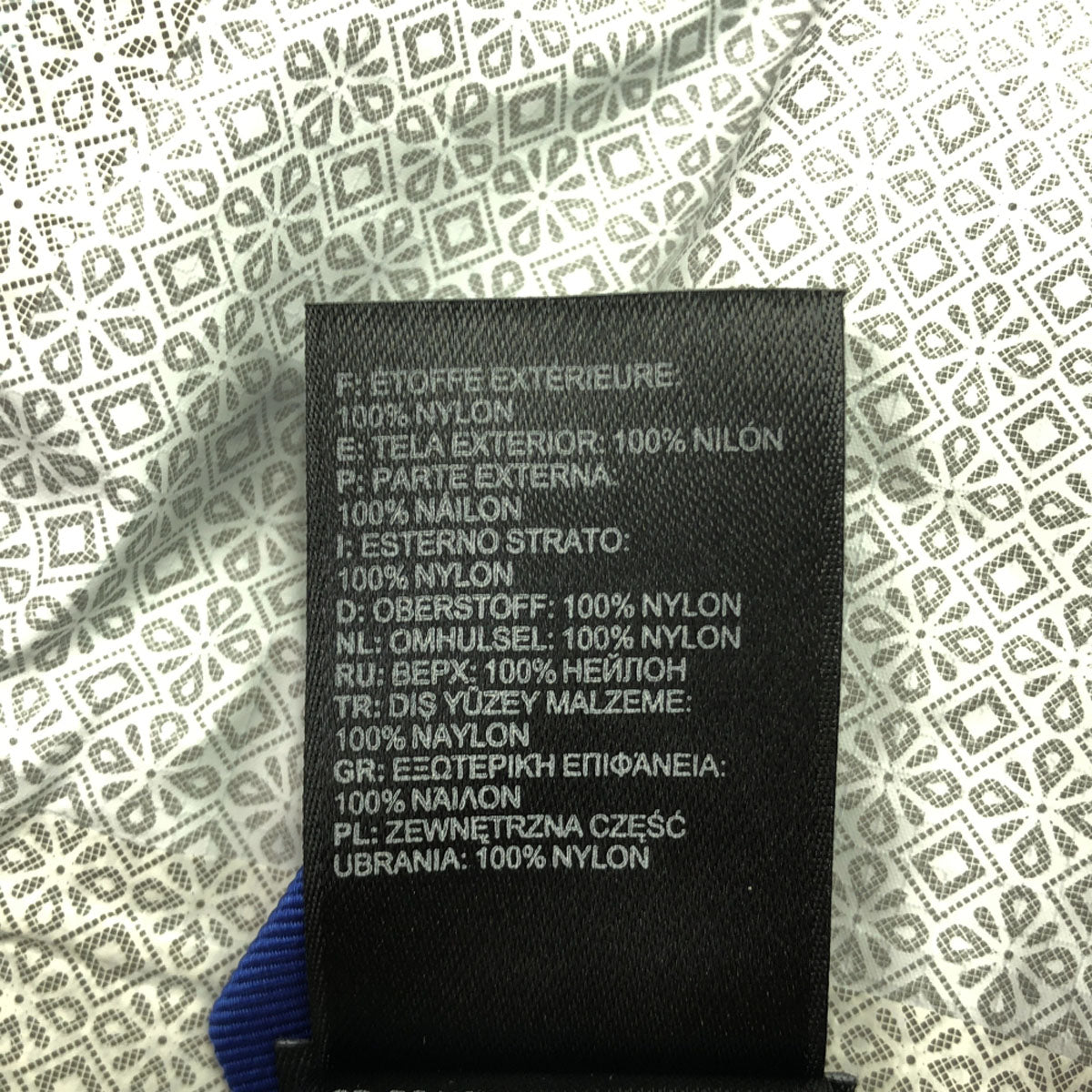 THE NORTH FACE ザノースフェイス ロゴ刺繍 フード付き ナイロンジャケット M ブルー系 アウトドア A57Y レディース