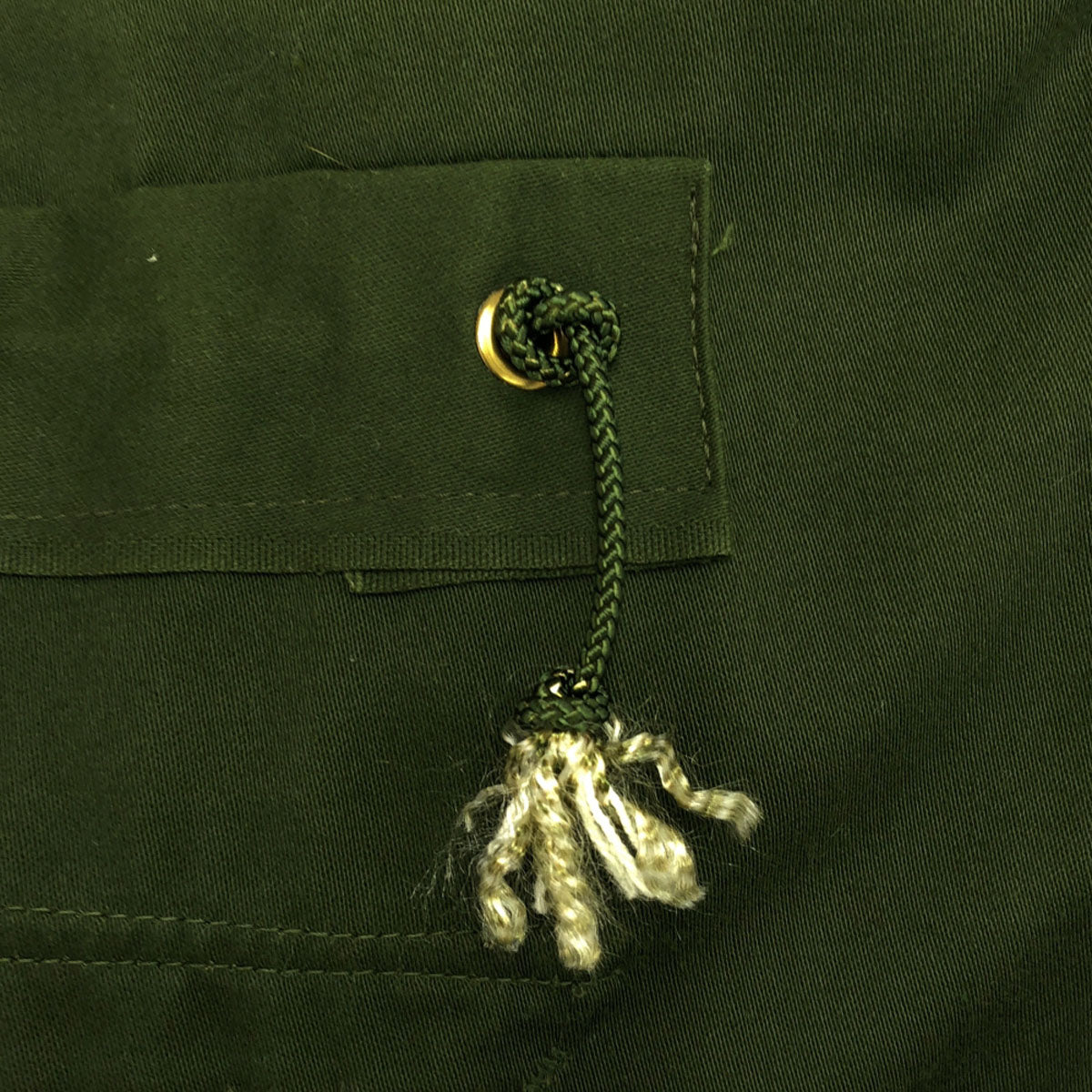 SWEDENISH ARMY スウェーデン軍 70s ヴィンテージ ノーカラー ミリタリーコート カーキ メンズ