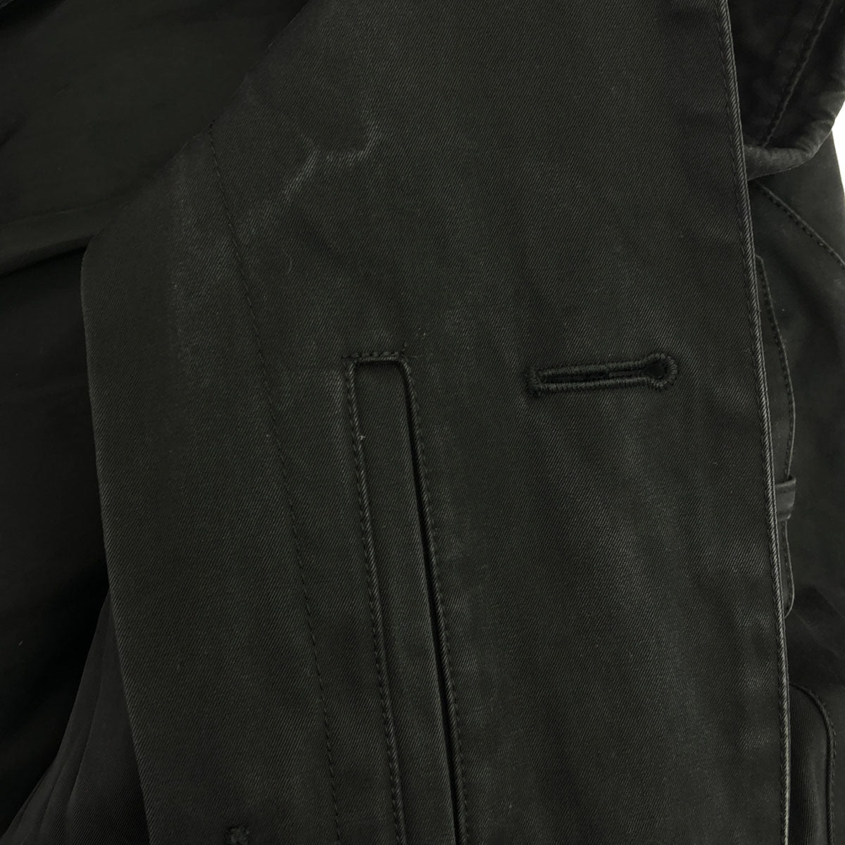 PS Paul Smith ピーエス ポールスミス トレンチコート L ブラック メンズ