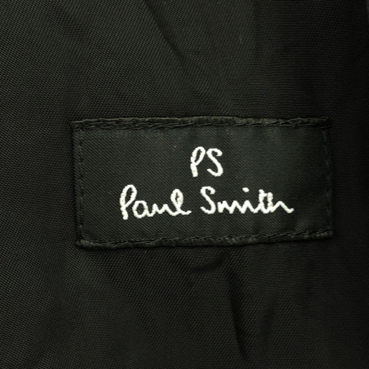 PS Paul Smith ピーエス ポールスミス トレンチコート L ブラック メンズ
