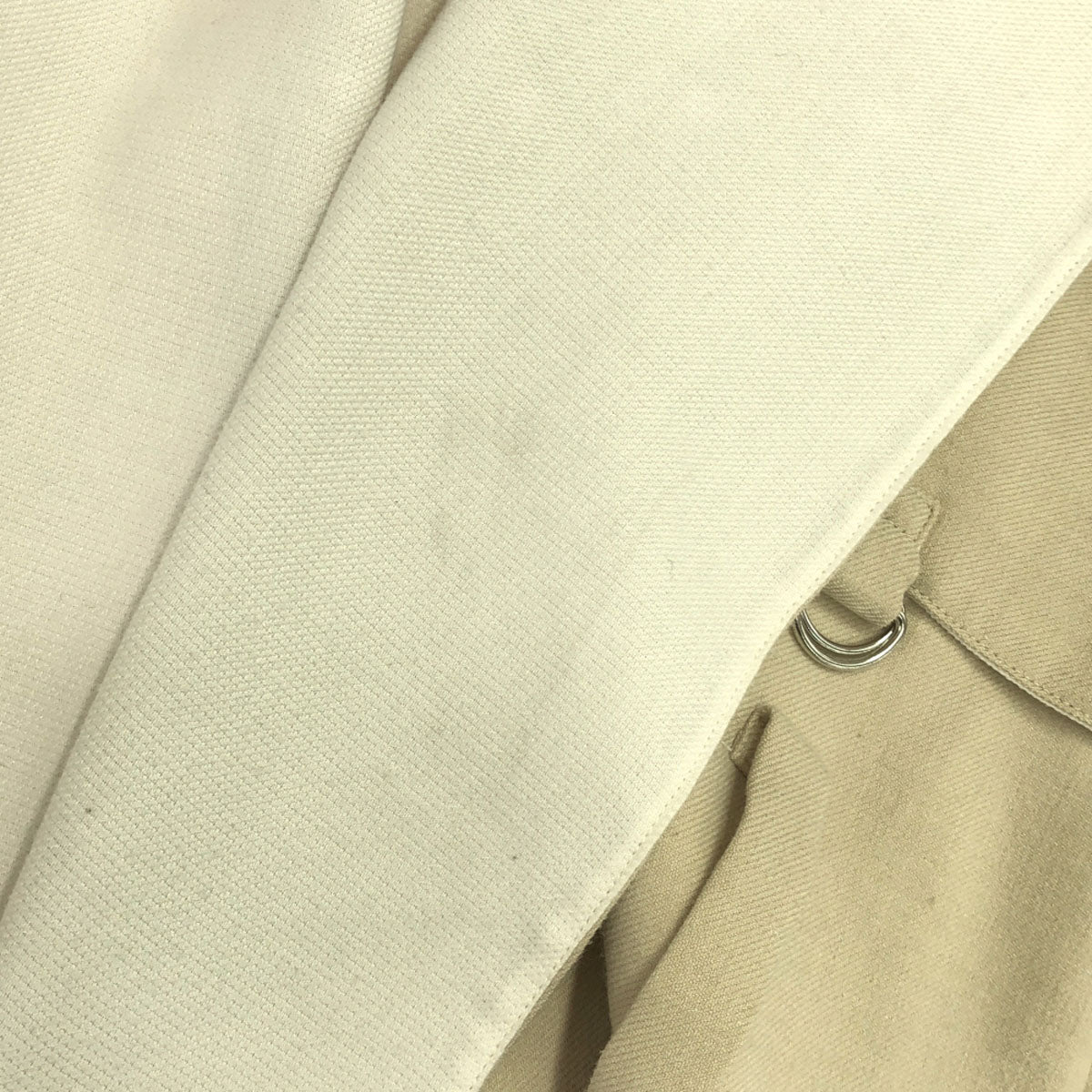 AMERI UNDRESSED アメリ スタンドカラー ロングコート S ベージュ レディース