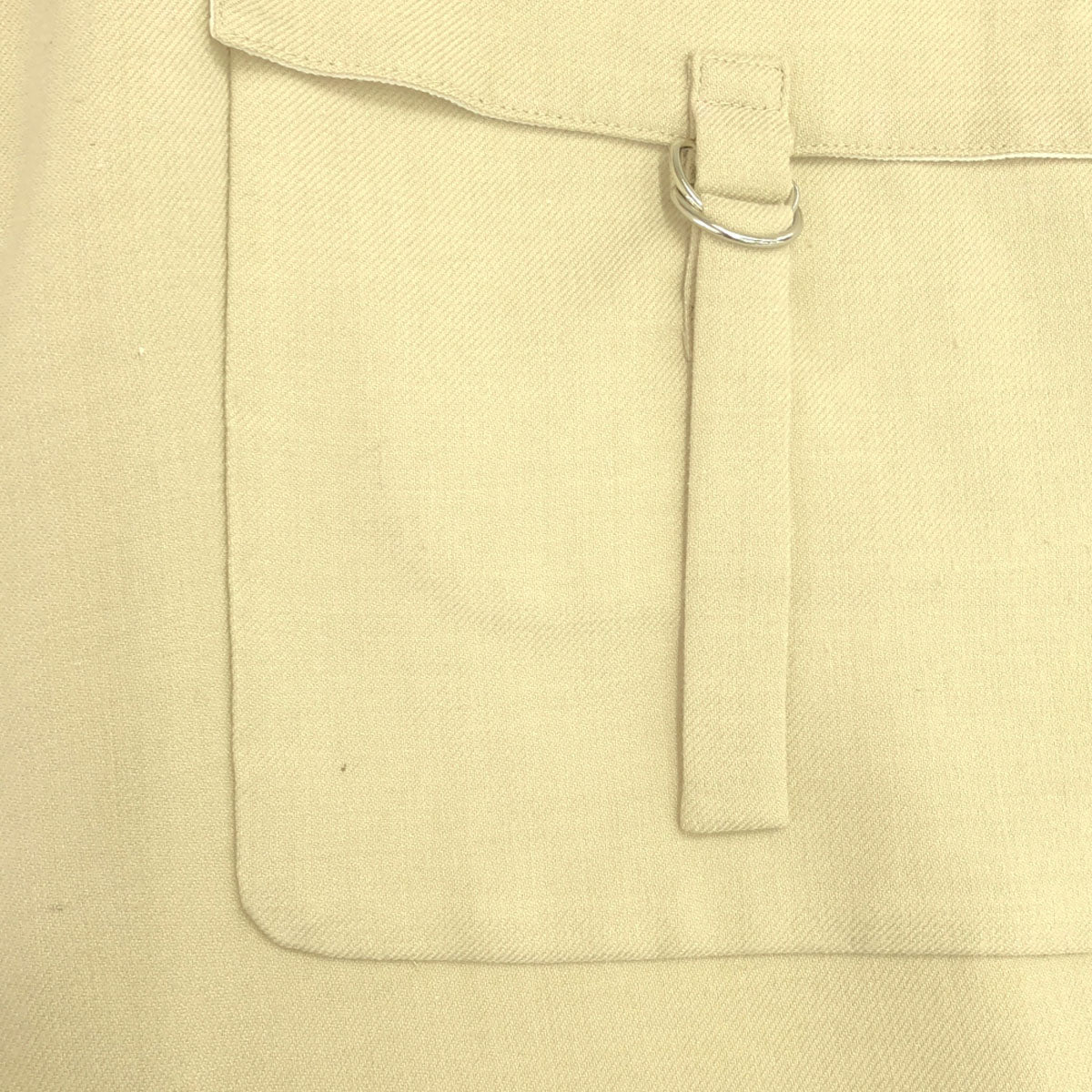 AMERI UNDRESSED アメリ スタンドカラー ロングコート S ベージュ レディース