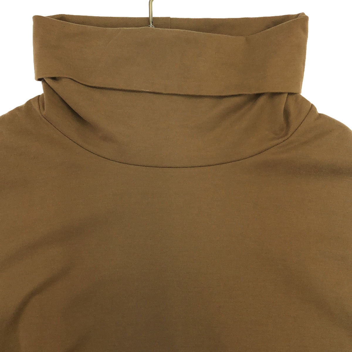 KAZUYUKI KUMAGAI ATTACHMENT カズユキクマガイアタッチメント 日本製 長袖 タートルネック カットソー 2 ブラウン ロンT メンズ