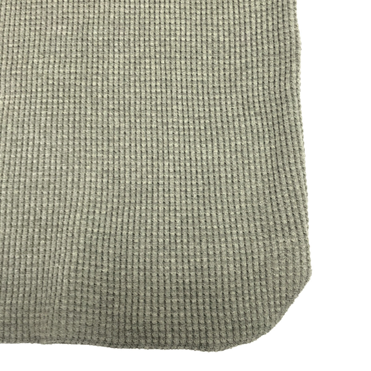 markaware マーカウェア 日本製 長袖 ワッフル タートルネック カットソー 2 グレー レディース