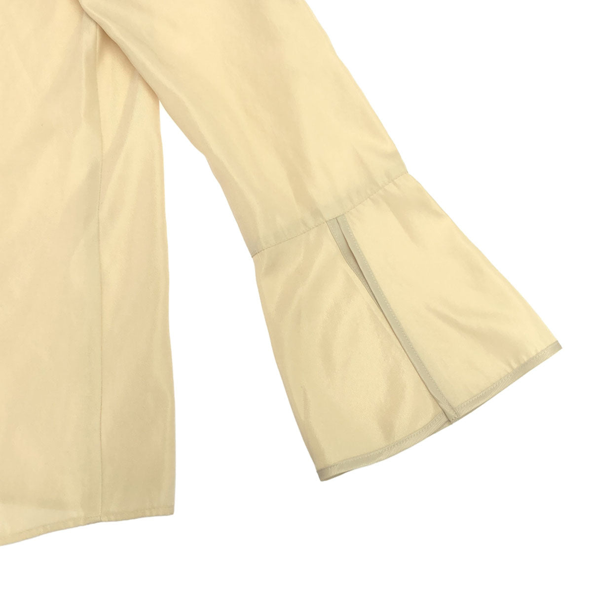 AMERI UNDRESSED アメリ 長袖 チャイ風 2WAY ブラウス F ベージュ レディース