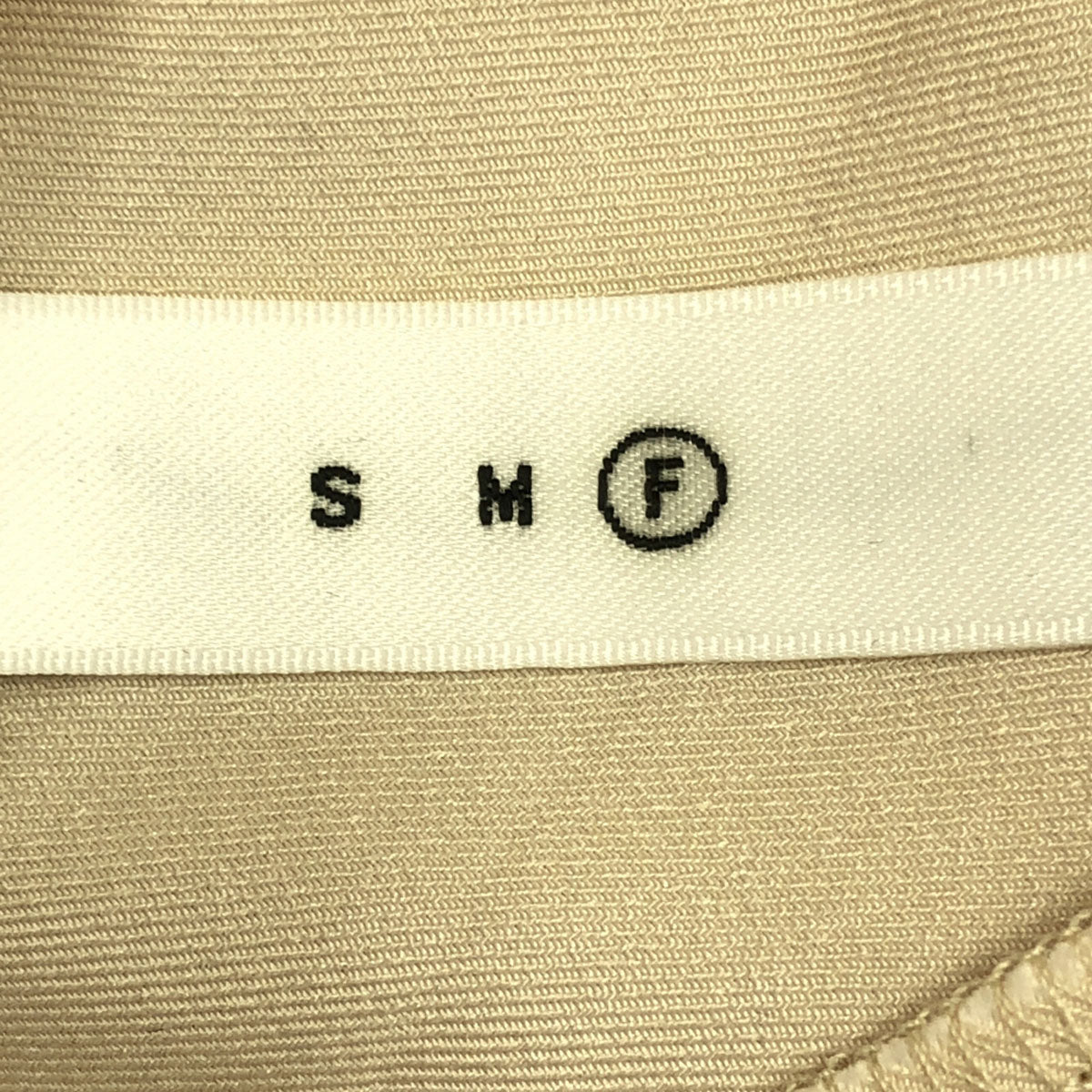 AMERI UNDRESSED アメリ 長袖 チャイ風 2WAY ブラウス F ベージュ レディース