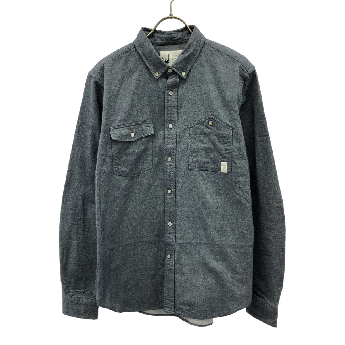 新品 FINGER FOX AND SHIRTS／Lサイズ／長袖ワークデニムシャツ 17SS 日本製 オーガニックコットン Middle／o347*L*インディゴ 2025年最新finger fox and shirtsの人気アイテム - メルカリ