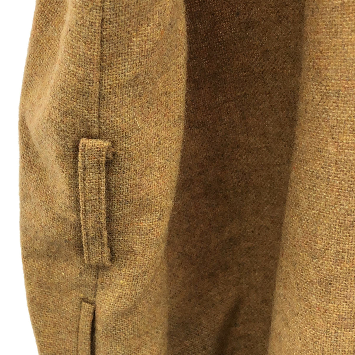 AMERI UNDRESSED アメリ 長袖 ウール混 ロング シャツワンピース F ブラウン レディース