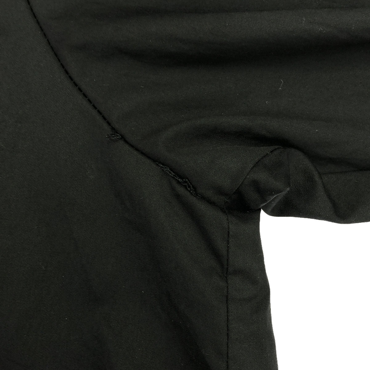 AMERI UNDRESSED アメリ 長袖 ノーカラーシャツ F ブラック ブラウス レディース